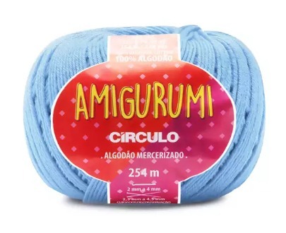 LINHA AMIGURUMI AZUL